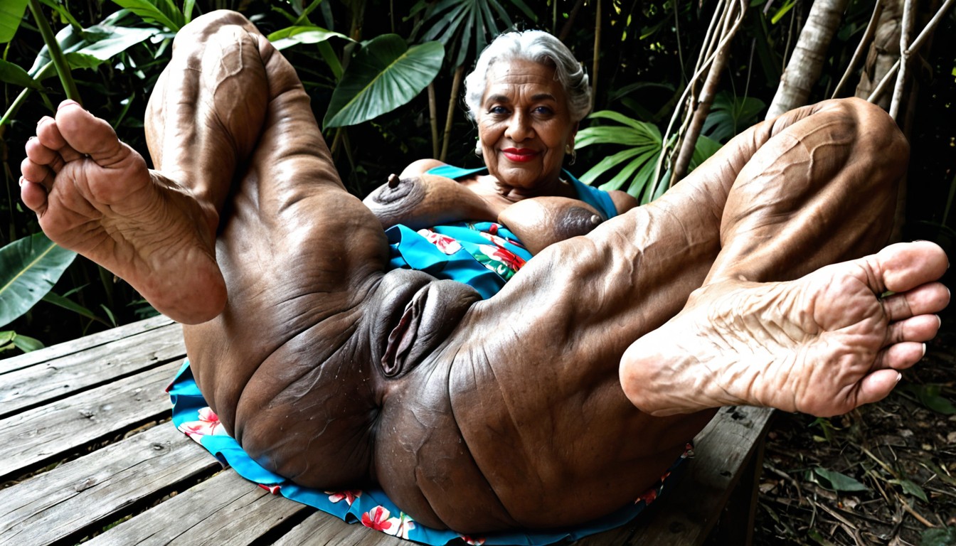 烫发, Gilf, Outside 黑人AI色情