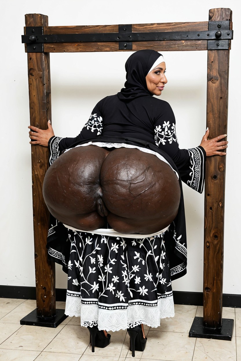 Wrinkles, Extreme Anus, Full Body エボニーAIエロ