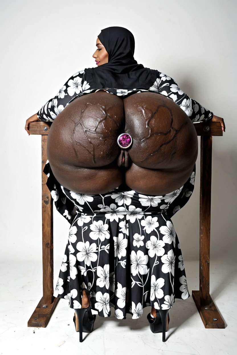 Face Expression, Detailed Anus, Hyper Phat Porno ebony IA