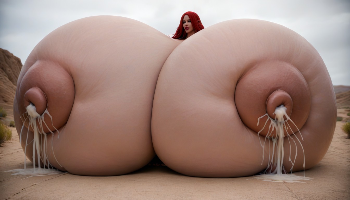 Gigantic Hyper Breasts, Gigantic Hyper Breasts, Busty エボニーAIエロ