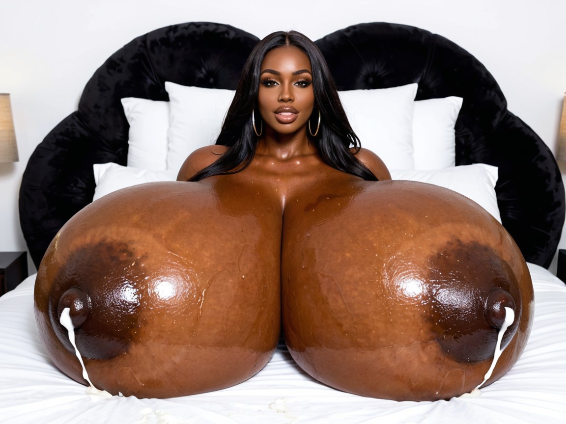 Gigantic Hyper Breasts, Gigantic Hyper Breasts, Black Skin 黑人AI成人