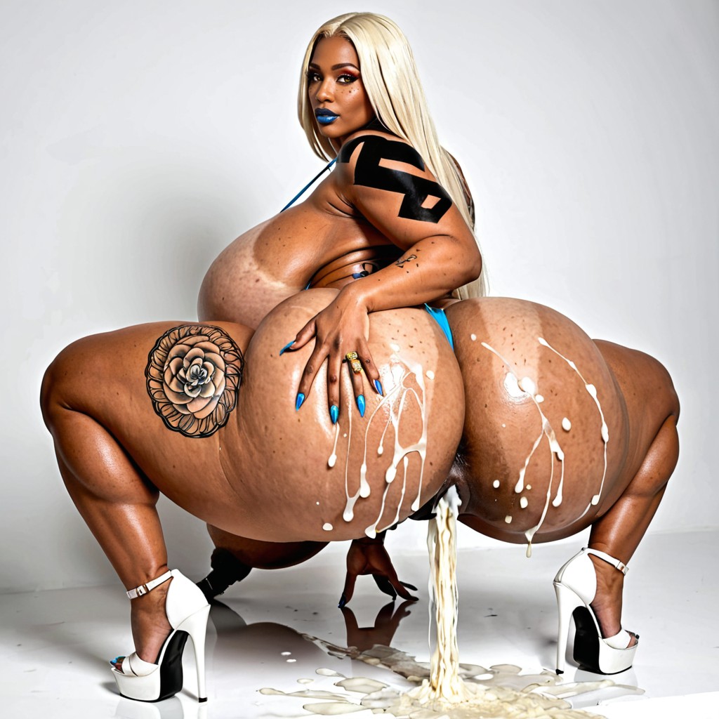 Hyper Lactation, Morbidly Obese Body, Anus Porno ebony IA