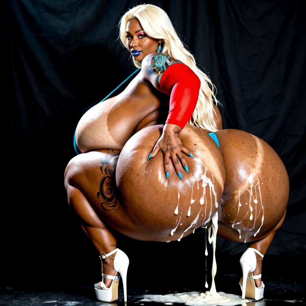Hyper Obese Ass, Gigantic Hyper Breasts, Gigantic Hyper Breasts Porno ebony IA
