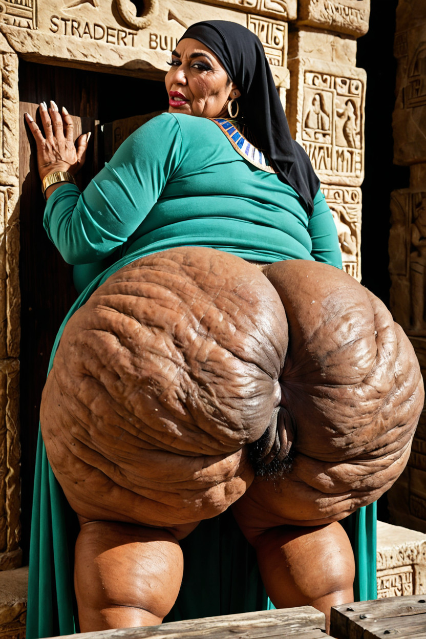 18+, Hyper Colossal Obese Bubble Ass, Eyelashes エボニーAIエロ